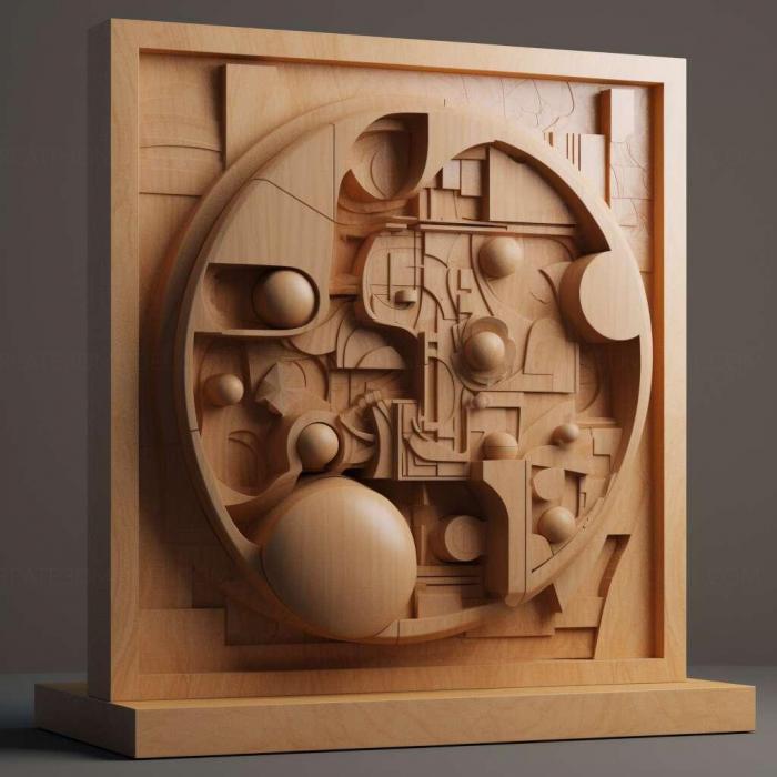 نموذج ثلاثي الأبعاد لآلة CNC 3D Art 